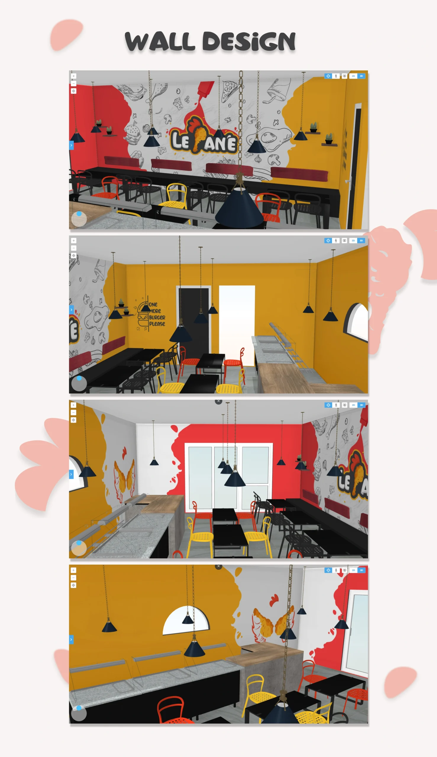 Le Pané mural graphics